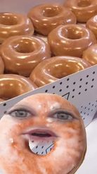 Preview for a Spotlight video that uses the glazed donut Lens