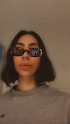 Preview for a Spotlight video that uses the Rectangular Glasses Lens