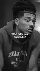 This fast-paced visual quiz challenges your observation skills. Watch closely as a man appears in various outfits across different scenes. Each frame is followed by a black-and-white still with a text prompt asking you to identify a specific detail about his clothing—like the color of his hoodie or the pattern of his shirt. It's a fun test of attention to detail. by @netflix with Original Sound by netflix