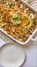 صينية رز بالفاهيتا والكريمة .. by @imrmr07 with original sound