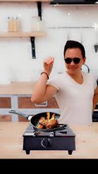 Preview for a Spotlight video that uses the Saltbae Masterchef Lens