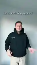 A man dramatically declares he won't shop anymore, but then reveals a table full of colorful phone cases from KaseMe. He excitedly points out their current sale: '25% OFF + 3 for 2 offer,' showcasing the brand's products and promotional deal. von @kasemedesign mit kasemedesign von Original Sound