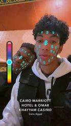 Preview for a Spotlight video that uses the dollar stickers Lens