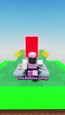 This Roblox game features a challenging obstacle course. The first part is easy, but the second level requires a precise 'wall hug' technique to slide through a tight gap without dying. The final stage presents a huge gap where you must use frame-perfect 'wall walking' to cross. Learn the exact method to beat this difficult Roblox challenge. by @electracyy with Original Sound by electracyy