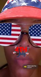 Preview for a Spotlight video that uses the 4th of July Lens