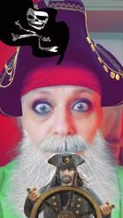 Preview for a Spotlight video that uses the Funny Pirates Lens