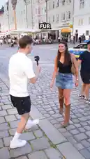 Join FinneL in a fun street challenge where strangers guess his age for cash prizes! Watch as he offers increasing amounts of money for correct guesses, leading to hilarious reactions and surprising results. It's a classic 'guess my age' game with real stakes! by @finnel with Original Sound by finnel