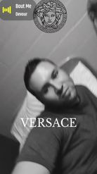 Preview for a Spotlight video that uses the Be VERSACE Lens