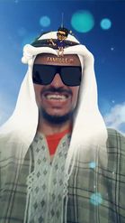Preview for a Spotlight video that uses the Arab Sheikh Lens