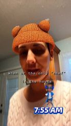 Preview for a Spotlight video that uses the Turkey Beanie Lens