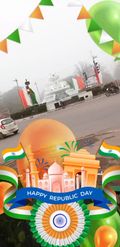Preview for a Spotlight video that uses the Happy Republic Day Lens