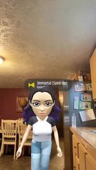 Preview for a Spotlight video that uses the Bitmoji Lens