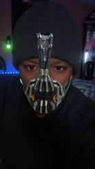 Preview for a Spotlight video that uses the Bane Mask Lens