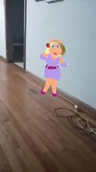 Preview for a Spotlight video that uses the Miss Piggy Dance Lens