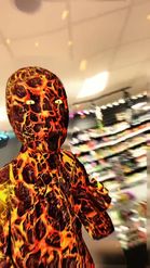 Preview for a Spotlight video that uses the Lava Person Lens