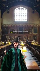 Preview for a Spotlight video that uses the Hogwarts head Lens