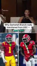 In this exclusive interview, college football star Zachariah Branch discusses his transfer from USC to Georgia. He reveals that a lawsuit at USC led to the weight room being closed after practice, which prevented him from completing his rigorous training routine. Branch explains that his entire identity was built on doing extra work, and without access to the facility, he felt he couldn't continue to develop. This pivotal moment led him to transfer to a program where he could maintain his demanding regimen. by @yahoosports with Original Sound by yahoosports
