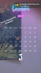 Preview for a Spotlight video that uses the Calendar Love Lens