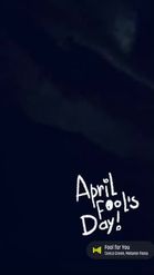 Preview for a Spotlight video that uses the April Fool's Cartoon Lens