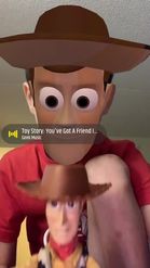 Preview for a Spotlight video that uses the Toy Story- Woody Lens