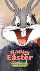 Preview for a Spotlight video that uses the Bugs bunny Lens