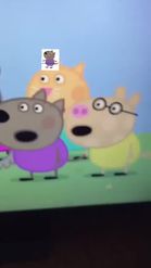 Preview for a Spotlight video that uses the peppa pig Lens