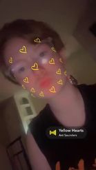 Preview for a Spotlight video that uses the YELLOW HEART Lens