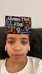 Preview for a Spotlight video that uses the Guess The Flag Lens