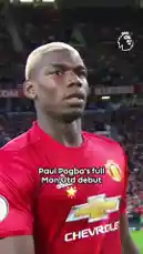 Pogba’s FULL Man Utd Debut 🪄 by @premierleague with original sound