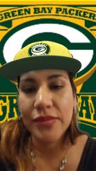 Preview for a Spotlight video that uses the NFL PACKERS GB Lens