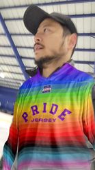 Preview for a Spotlight video that uses the Pride Jersey Set Lens