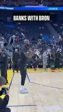 Watch LeBron James effortlessly dunk over his son Bronny during a recent Los Angeles Lakers practice session. This powerful display of athleticism and father-son bonding has captivated fans worldwide. See the moment they share on the court. by @lakerssnaps with Original Sound by lakerssnaps