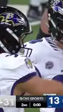 The Baltimore Ravens celebrate their impressive 31-13 lead over the Indianapolis Colts at halftime. Players are seen congratulating each other on the field, showcasing team spirit and success during a dominant first half performance. by @bltravens with Original Sound by bltravens