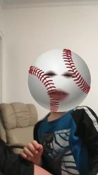 Preview for a Spotlight video that uses the Baseball Head Lens