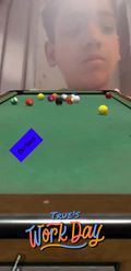 Preview for a Spotlight video that uses the Pool Table Lens