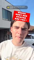 Preview for a Spotlight video that uses the Ruby Red Avatar Lens