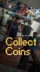 Preview for a Spotlight video that uses the coin game Lens