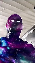 Preview for a Spotlight video that uses the Galaxy Skin Lens