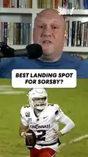 A Yahoo Sports analyst discusses the ideal NFL team for quarterback prospect Sorsby, analyzing potential landing spots like the Steelers, Eagles, and Packers. The conversation covers draft strategy, long-term backup needs, and why some teams might be forced into taking a QB early. by @yahoosports with Original Sound by yahoosports