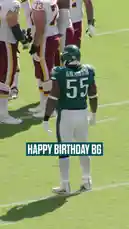 This compilation offers a glimpse into the life of an Eagles player, blending on-field action with hilarious locker room antics. It features birthday tributes, candid interviews about personal items, and playful moments like dancing in the rain, all showcasing the team's camaraderie. by @eagles with Original Sound by eagles