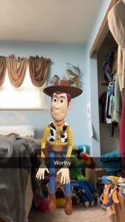 Preview for a Spotlight video that uses the Buzz and woody Lens