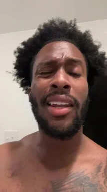 In this intimate, behind-the-scenes look, content creator Cole shares a personal moment from his morning routine. Shirtless and candid, he speaks directly to the camera in a close-up shot, creating an authentic connection with his audience. The raw, vlog-style footage captures a slice-of-life moment, inviting viewers into his world. by @jcoleworld00 with jcoleworld00 by Original Sound