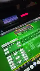 This close-up shot reveals the betting layout of a craps table, highlighting key areas like 'Pass Line,' 'Don't Pass,' and 'Place Bets.' The screen displays a significant 'Hand pay $3,777.13,' suggesting a large payout. This scene captures the excitement and strategy of playing craps. by @mrvechain with Original Sound by mrvechain