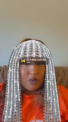 Preview for a Spotlight video that uses the Silver Hairstyle Lens