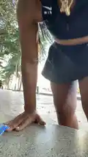 brattyluhbaby 님이 만든 Original Sound 포함 @brattyluhbaby 님이 만든 In this vibrant outdoor video, Baby 💫 demonstrates her impressive rollerblading skills on a sunny day in Miami. She starts with a close-up pose before skating gracefully along a paved promenade lined with palm trees and modern skyscrapers, showcasing her agility and style.