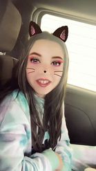 Preview for a Spotlight video that uses the Kitty Cat Lens