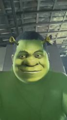 Preview for a Spotlight video that uses the shrek wap Lens