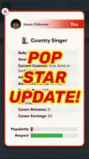 Pop Star Update by @bitlifeapp with original sound