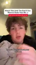 In this direct-to-camera video, entrepreneur Noah Cloud shares his core philosophy for scaling a business. He argues that true growth requires detaching emotionally from money, using his own example of spending $1,000 on a VA agency to gain opportunities worth $10k-$30k. He emphasizes that focusing on 'input-based goals' like making 100 calls daily is more effective than obsessing over revenue numbers. by @cloud_ventures with cloud_ventures by Original Sound