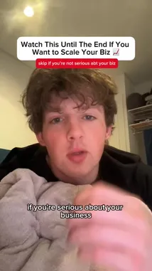 In this direct-to-camera video, entrepreneur Noah Cloud shares his core philosophy for scaling a business. He argues that true growth requires detaching emotionally from money, using his own example of spending $1,000 on a VA agency to gain opportunities worth $10k-$30k. He emphasizes that focusing on 'input-based goals' like making 100 calls daily is more effective than obsessing over revenue numbers. by @cloud_ventures with cloud_ventures by Original Sound